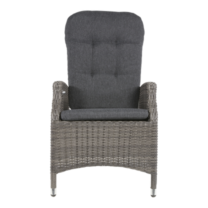 Tuinstoel Soho Comfort | Grijs Wicker