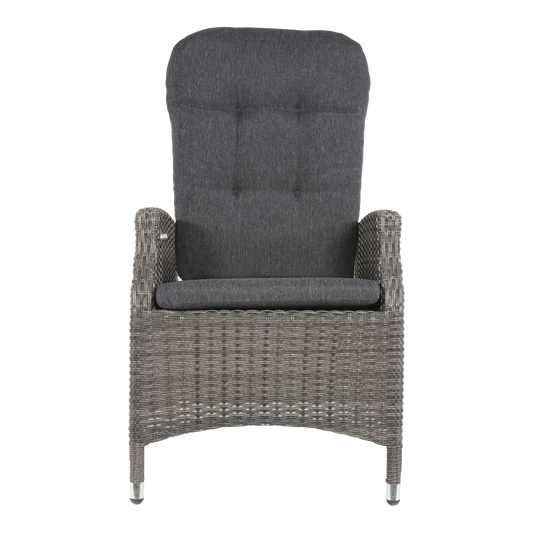 Tuinstoel Soho Comfort | Grijs Wicker