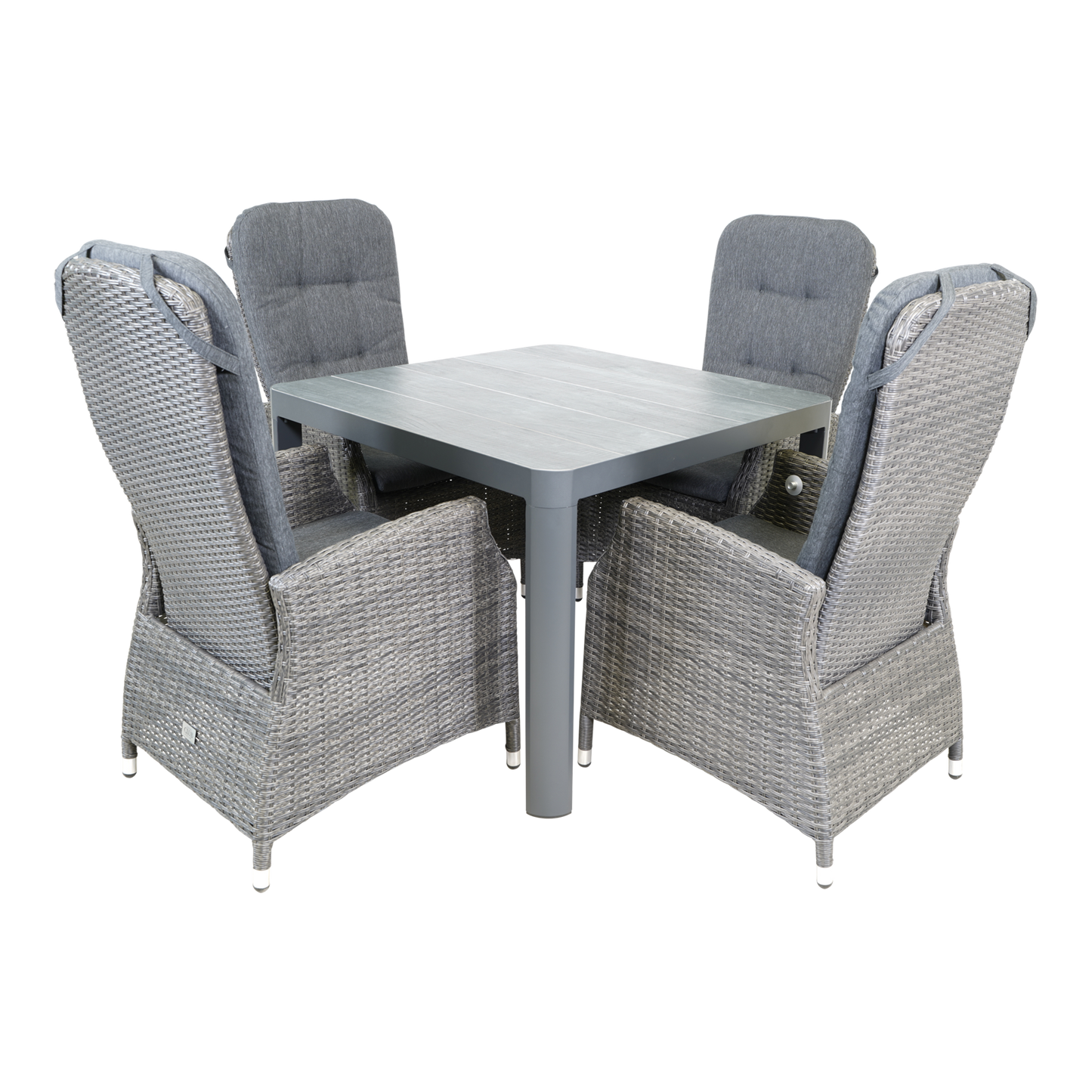 Tuinstoel Soho Comfort | Grijs Wicker