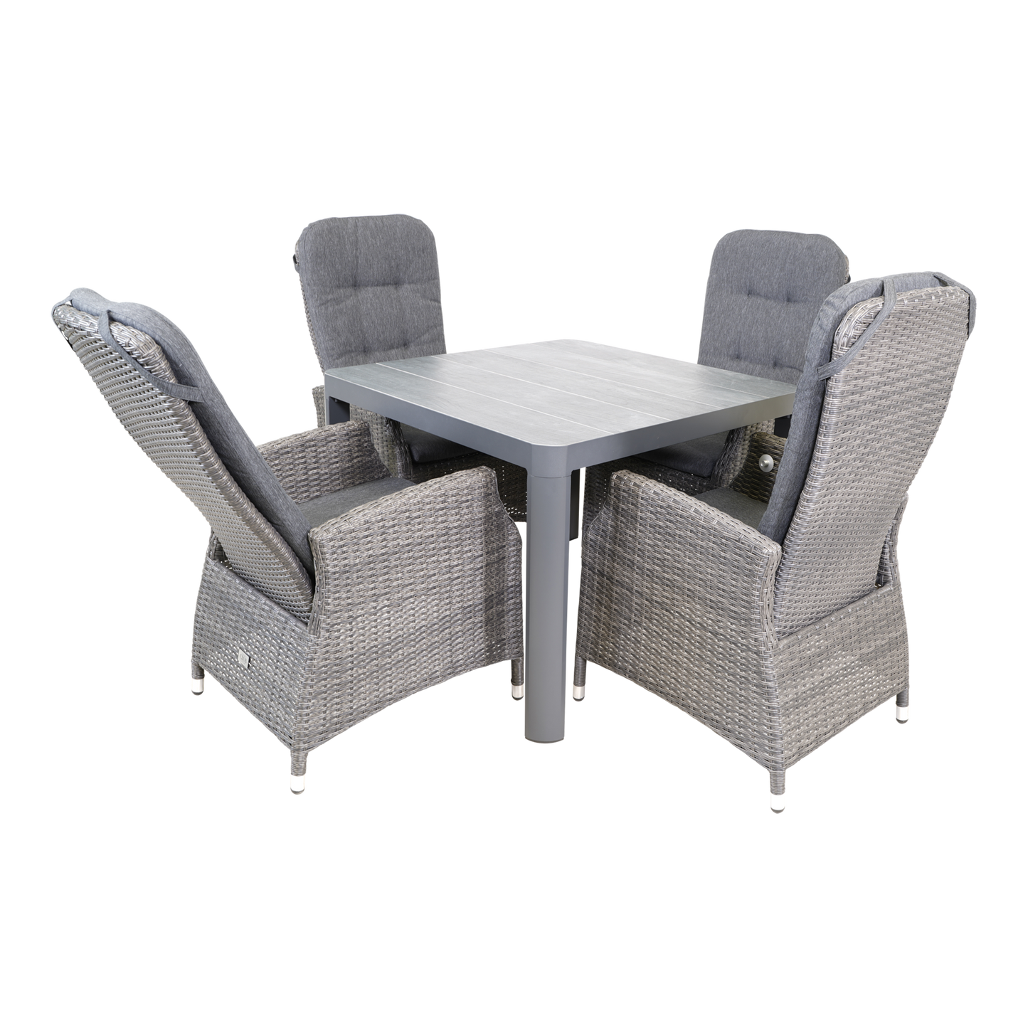 Tuinstoel Soho Comfort | Grijs Wicker