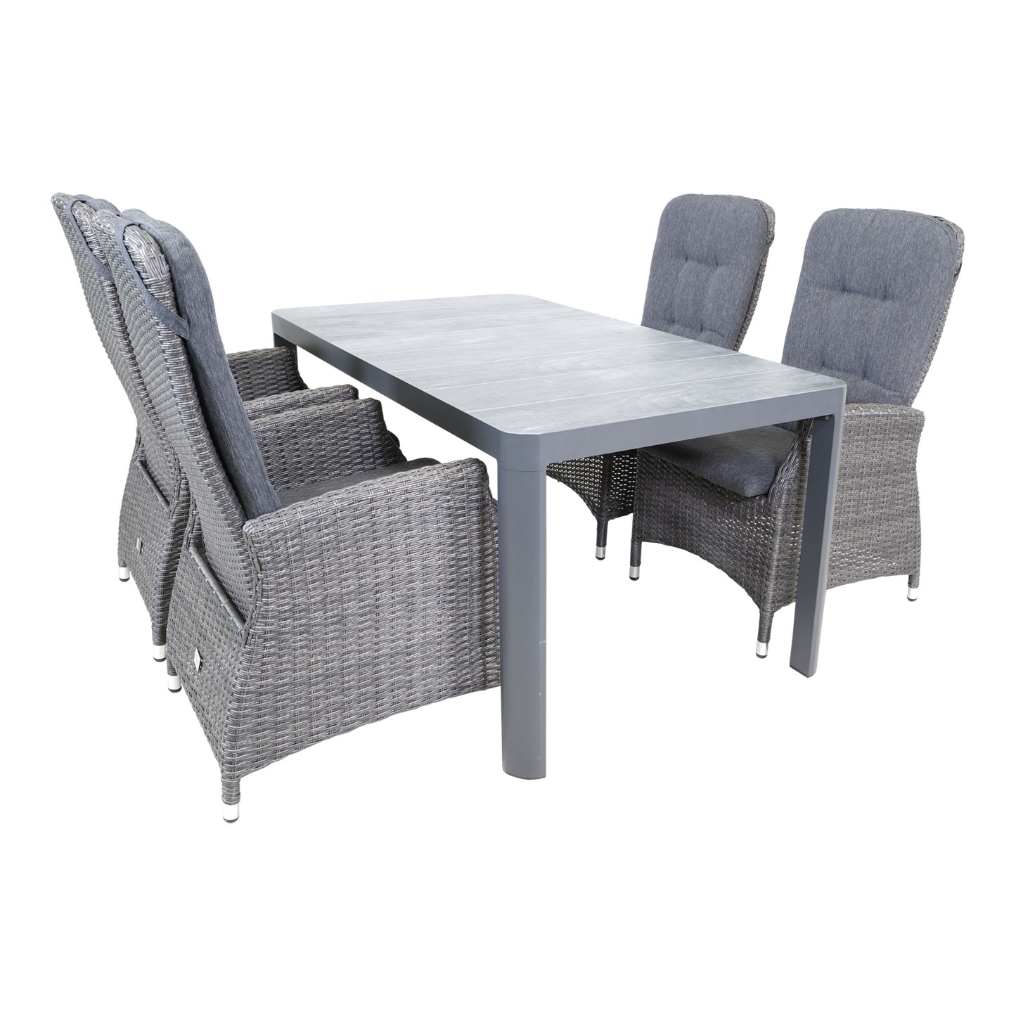 Tuinstoel Soho Comfort | Grijs Wicker