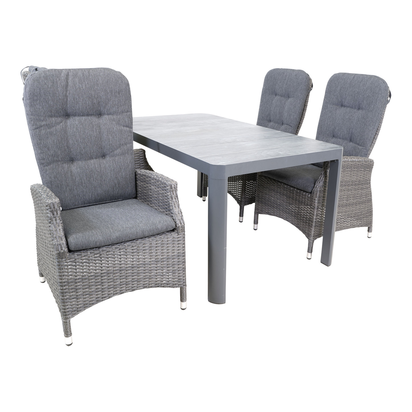 Tuinstoel Soho Comfort | Grijs Wicker