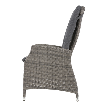 Tuinstoel Soho Comfort | Grijs Wicker