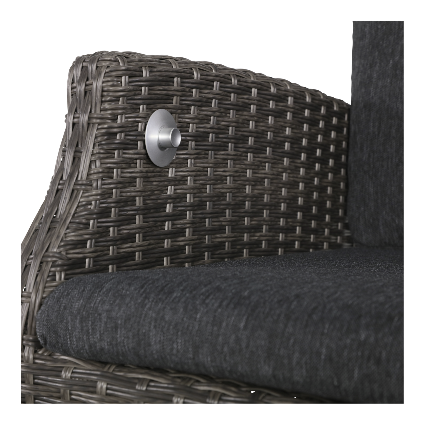 Tuinstoel Soho Comfort | Grijs Wicker