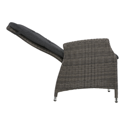 Tuinstoel Soho Comfort | Grijs Wicker