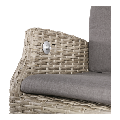 Tuinstoel Soho Comfort | Taupe Wicker