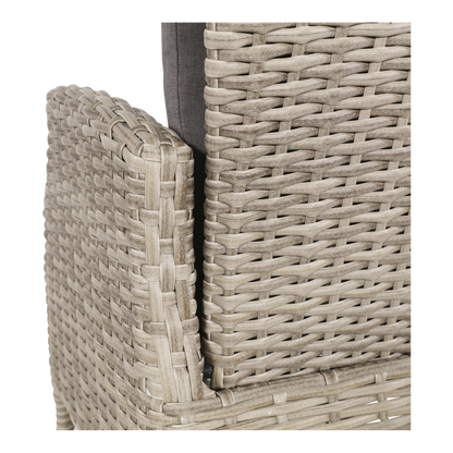 Tuinstoel Soho Comfort | Taupe Wicker
