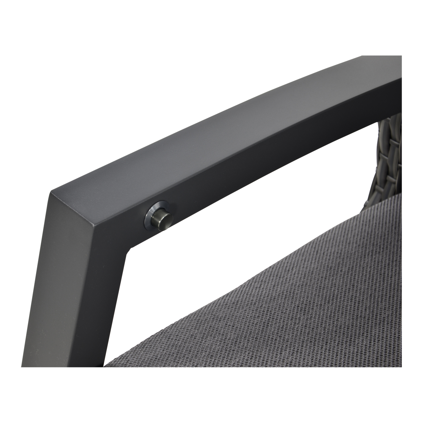 Loungestoel Prato | Grijs Wicker