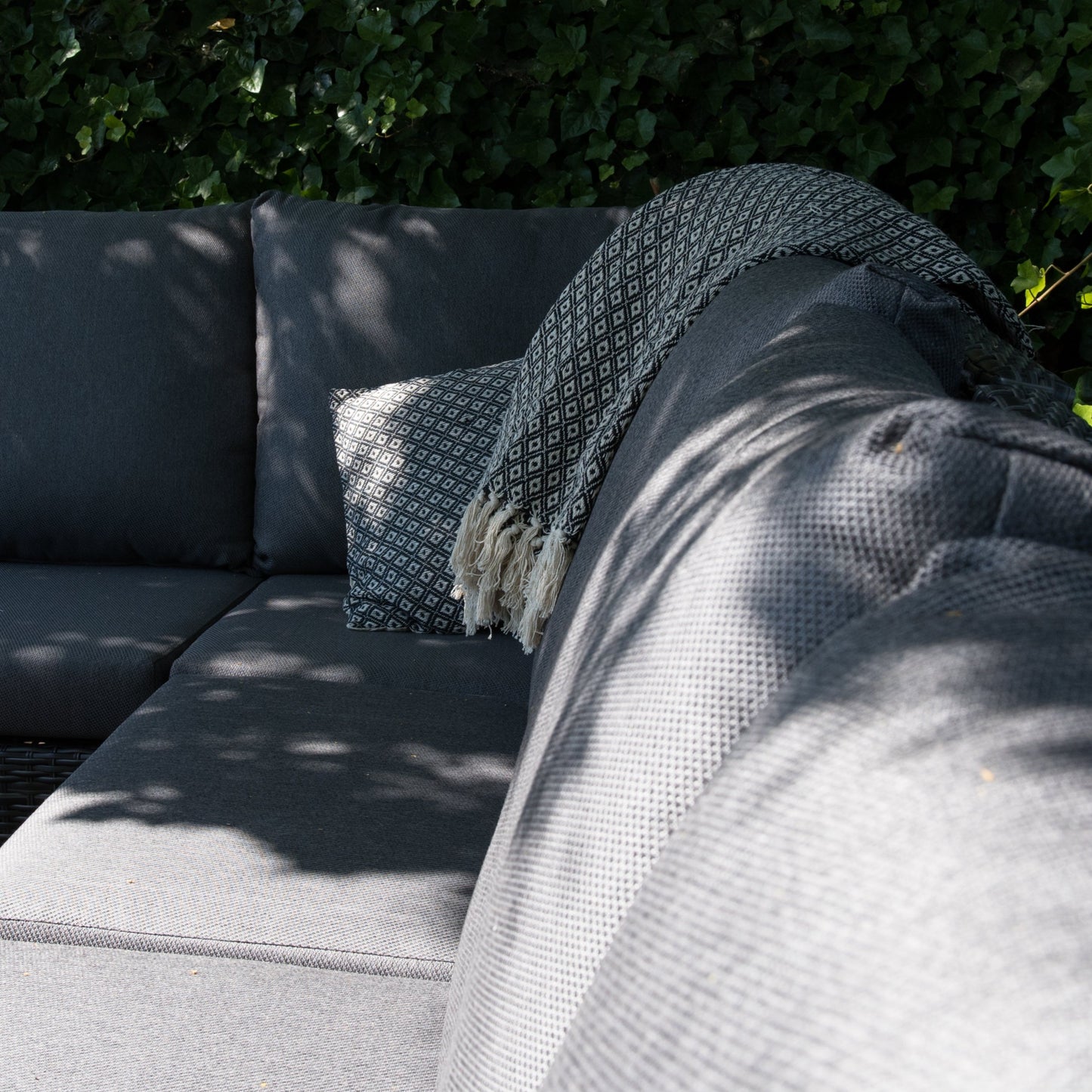 Loungehoekset Prato | Grijs Wicker