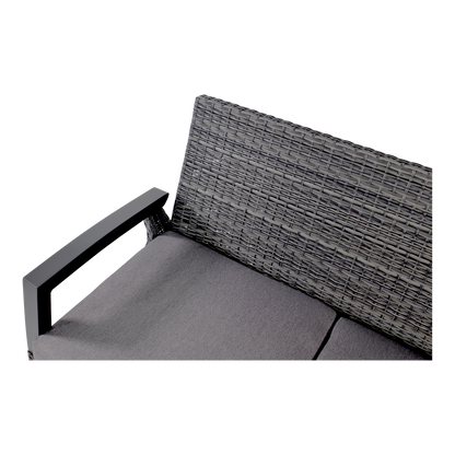 Loungehoekset Prato | Grijs Wicker