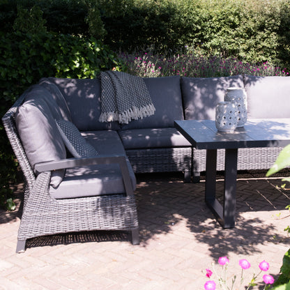 Loungehoekset Prato | Grijs Wicker