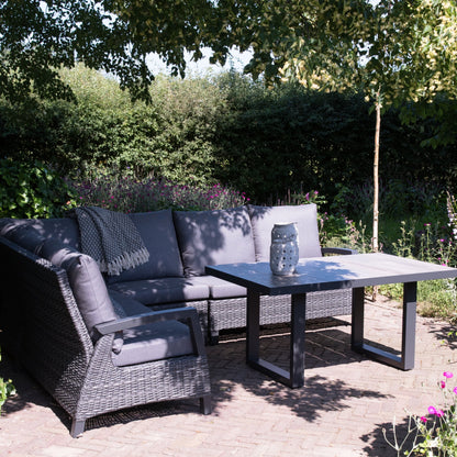 Loungehoekset Prato | Grijs Wicker