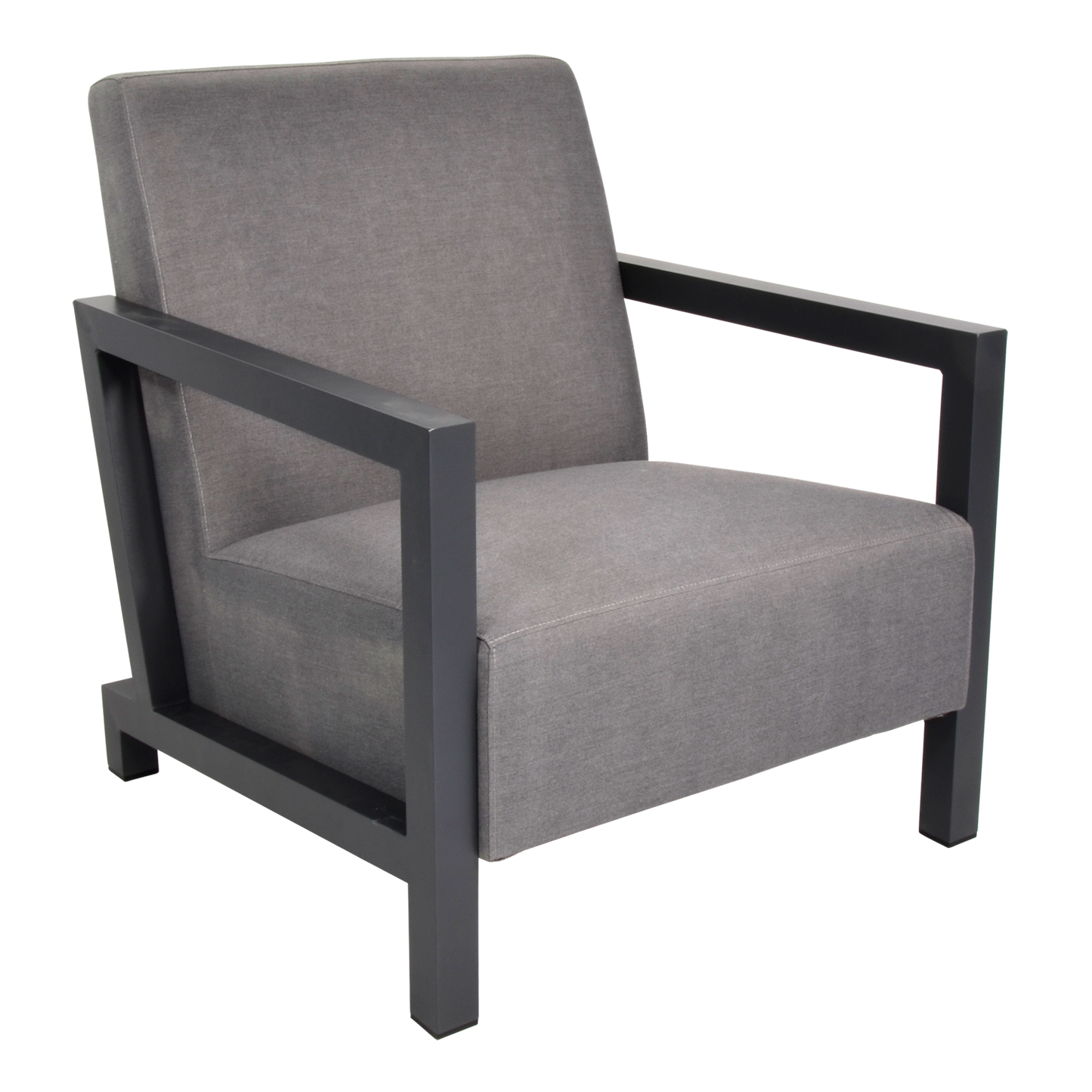 Loungestoel Verona | Antraciet