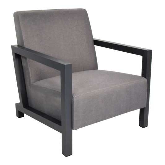 Loungestoel Verona | Antraciet