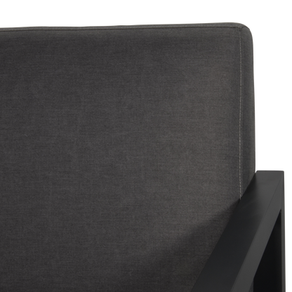 Loungestoel Verona | Antraciet