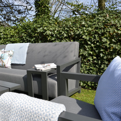 Loungestoel Verona | Antraciet