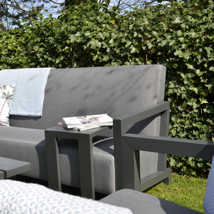 Loungestoel Verona | Antraciet