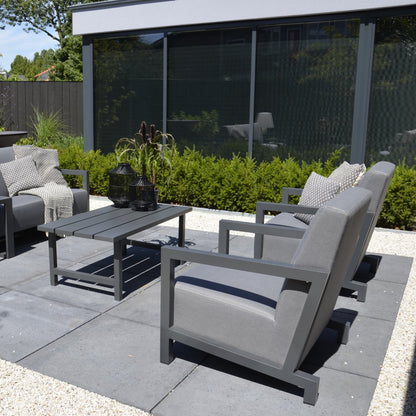 Loungestoel Verona | Antraciet