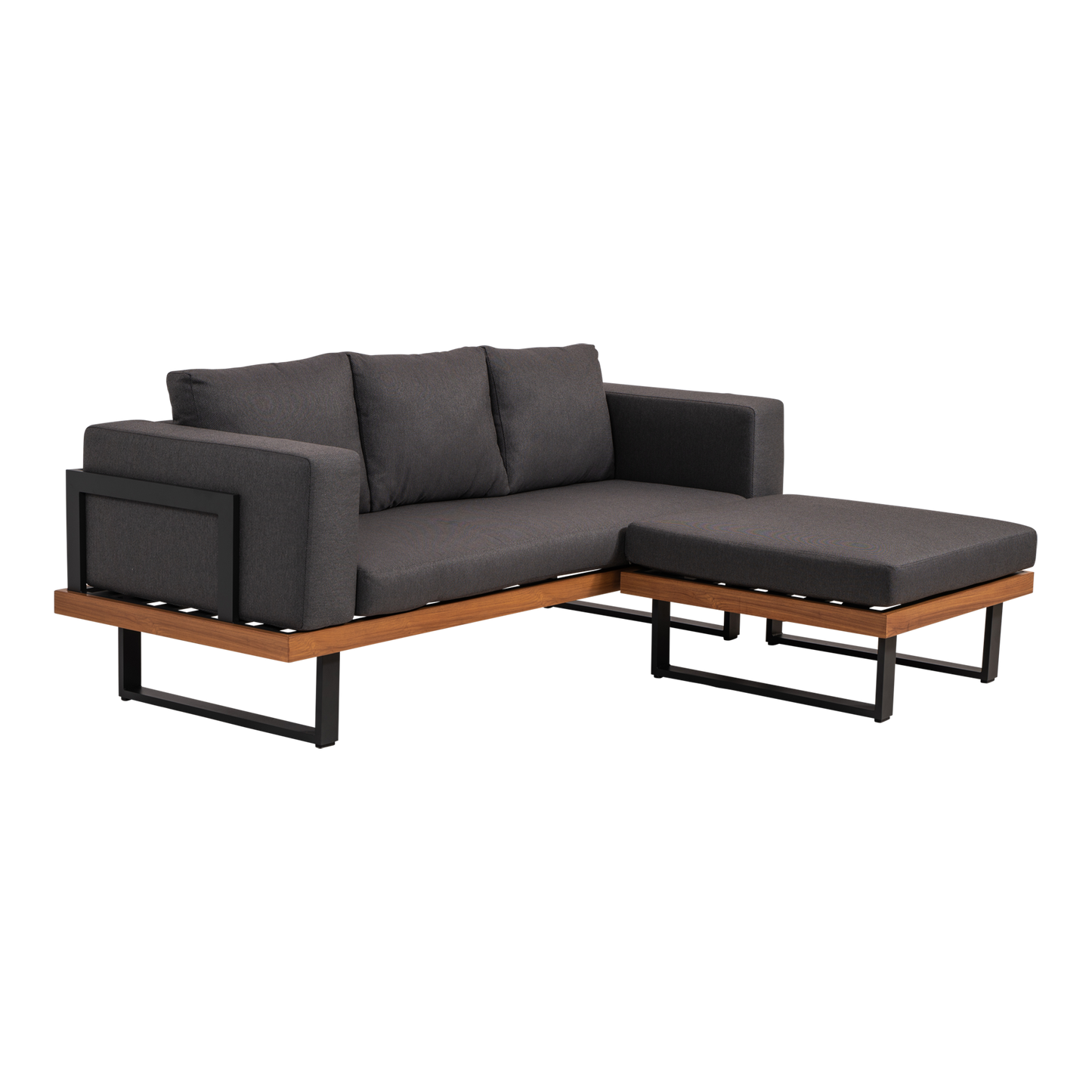 Loungehoekset Granada | Antraciet