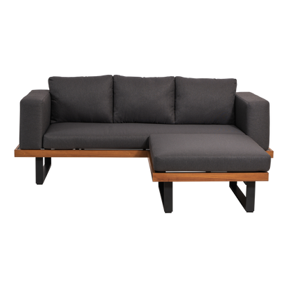 Loungehoekset Granada | Antraciet