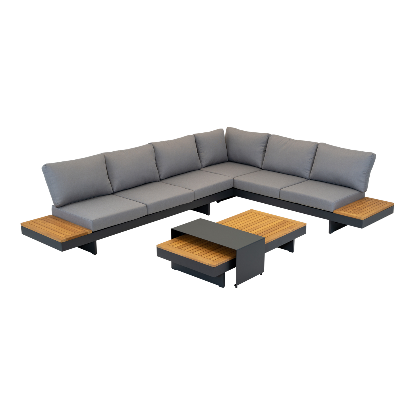 Loungeset Barbados | Antraciet