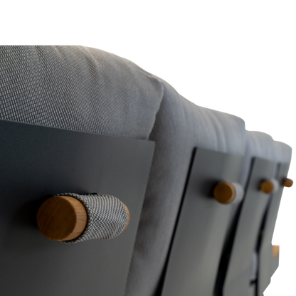 Loungeset Barbados | Antraciet