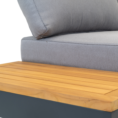 Loungeset Barbados | Antraciet