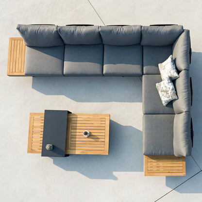 Loungeset Barbados | Antraciet