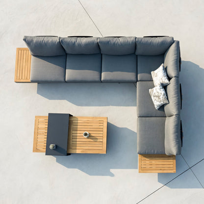 Loungeset Barbados | Antraciet