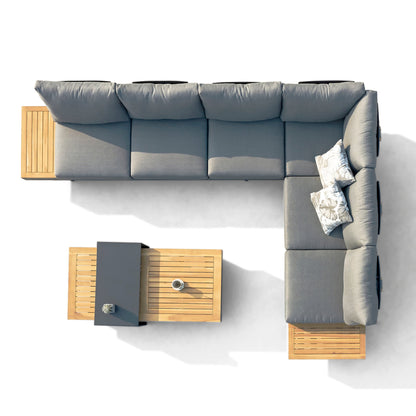 Loungeset Barbados | Antraciet