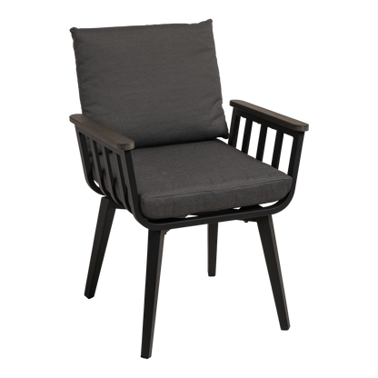 Tuinstoel Amalfi | Antraciet