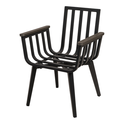 Tuinstoel Amalfi | Antraciet