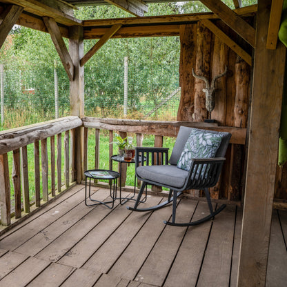 Schommelstoel Amalfi | Antraciet