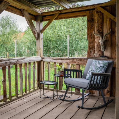 Schommelstoel Amalfi | Antraciet