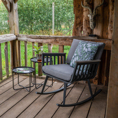 Schommelstoel Amalfi | Antraciet