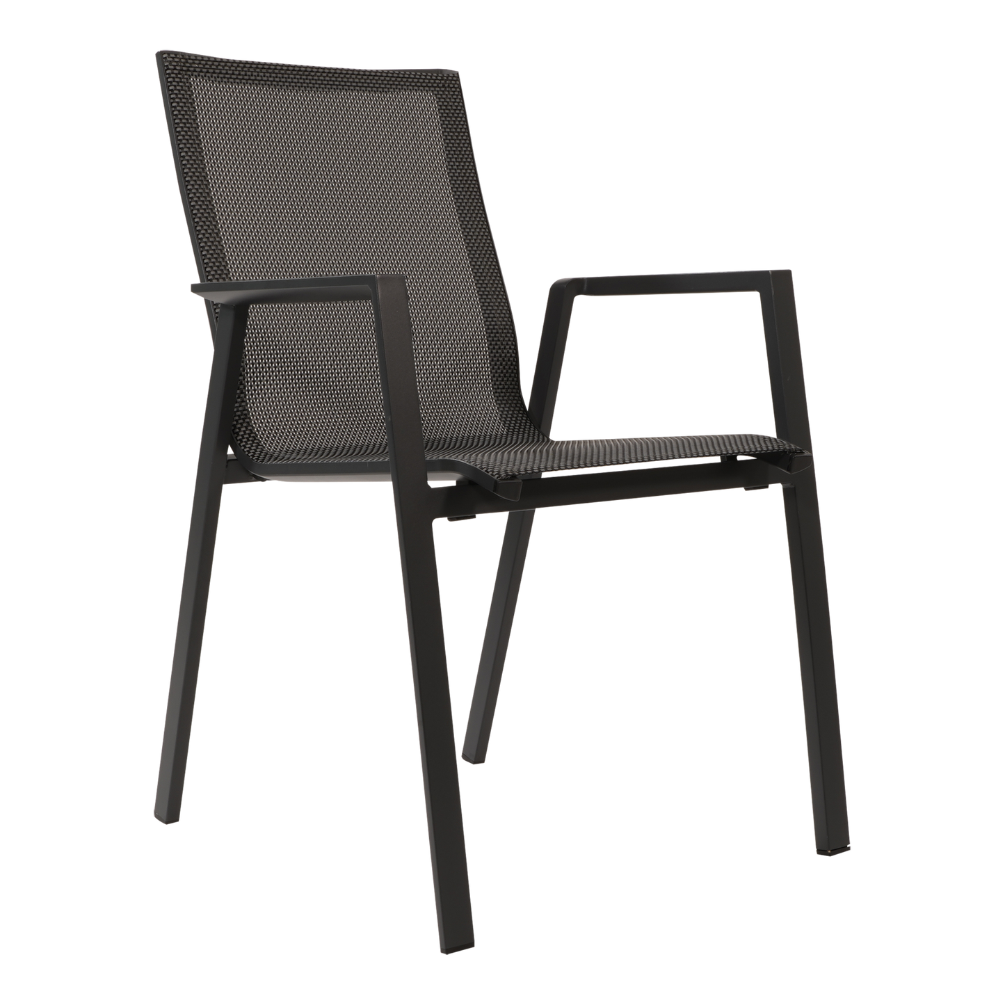 Stapelbare Tuinstoel Tarragona | Zwart