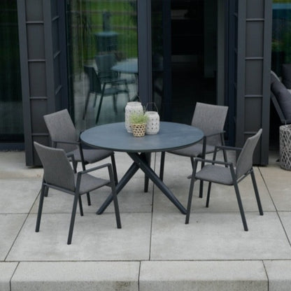 Stapelbare Tuinstoel Fardau | Grijs