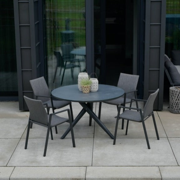 Stapelbare Tuinstoel Fardau | Grijs