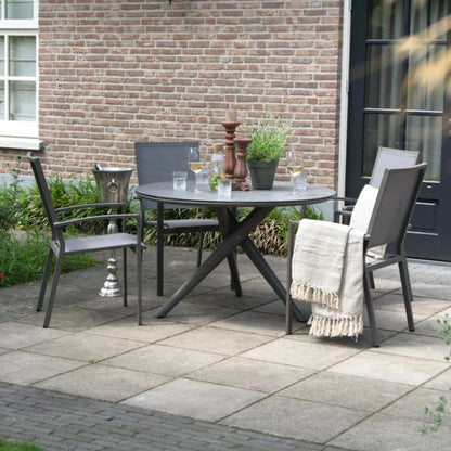 Stapelbare Tuinstoel Mojito | Grijs