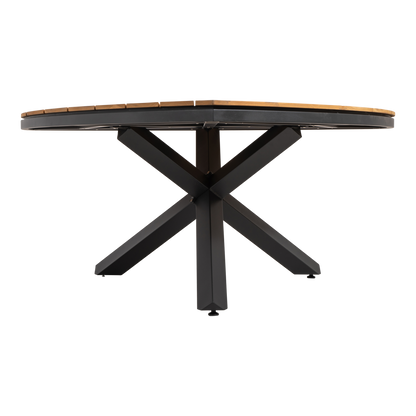 Tuintafel Lontano | Driehoek | Oranje Teakhout