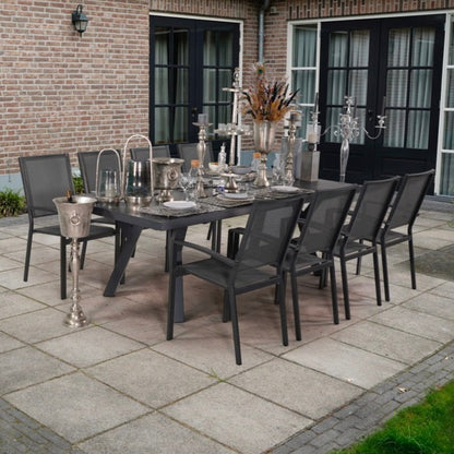 Stapelbare Tuinstoel Mojito | Zwart