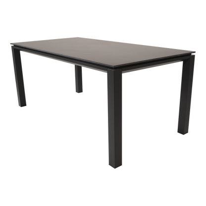 Tuintafel Monaco Negro | 180x90x74 cm | Zwart