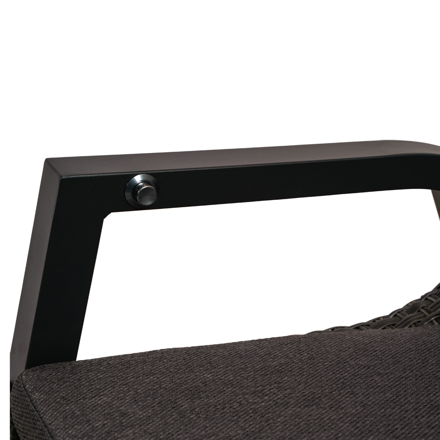 Tuinstoel Treviso | Zwart Wicker