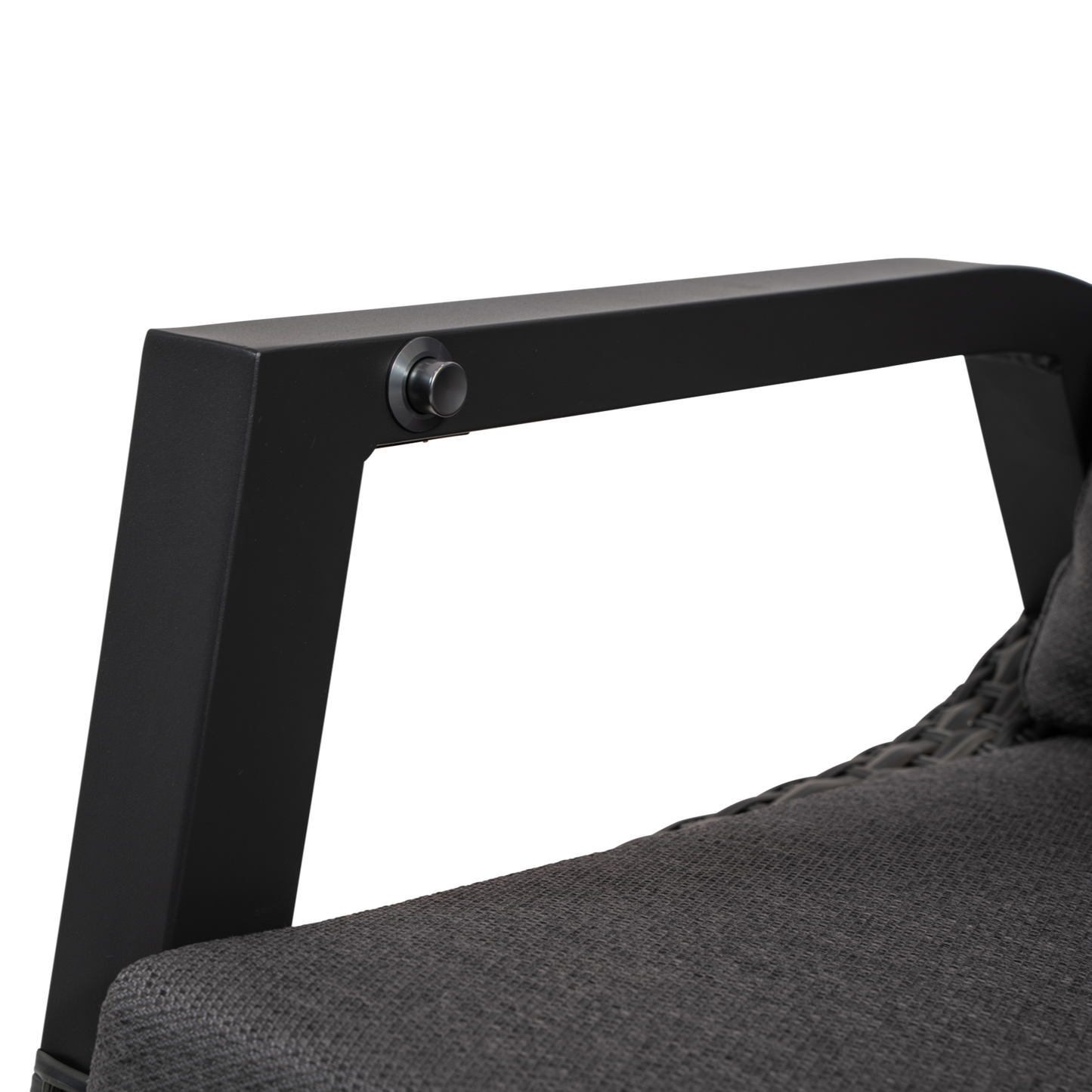 Loungebank Treviso | Zwart Wicker