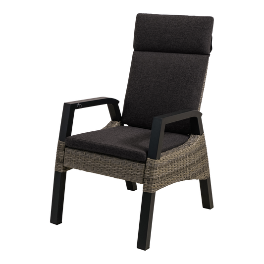 Tuinstoel Treviso | Bruin Wicker