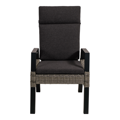 Tuinstoel Treviso | Bruin Wicker