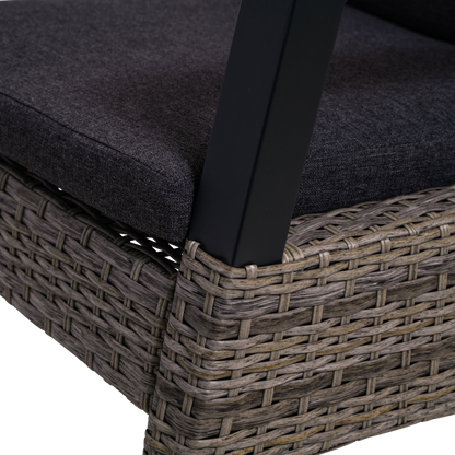 Tuinstoel Treviso | Bruin Wicker