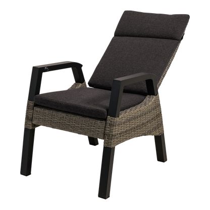 Tuinstoel Treviso | Bruin Wicker
