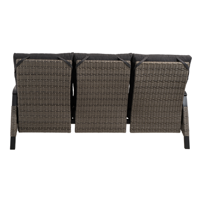 Loungebank Treviso | Bruin Wicker