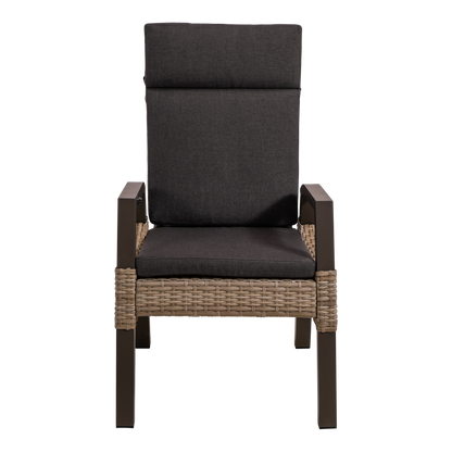 Tuinstoel Treviso | Taupe Wicker